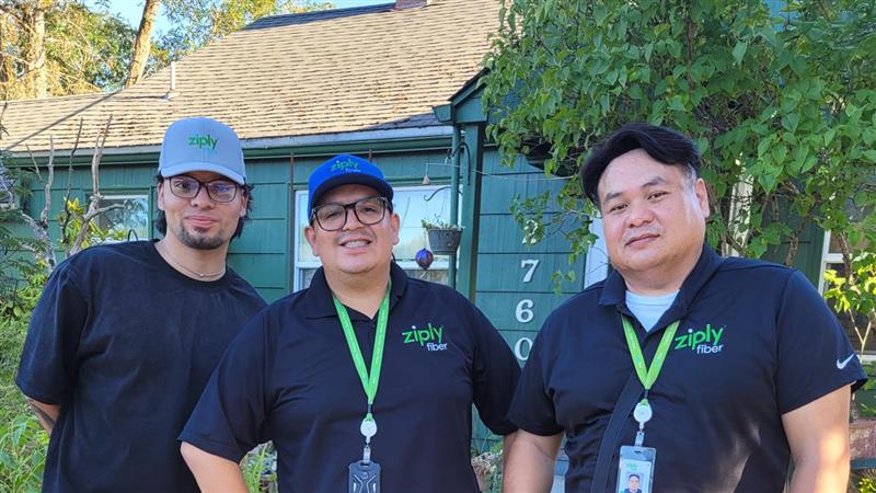 Direct Sales team members out in the field